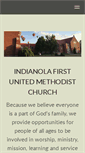 Mobile Screenshot of indfumc.org